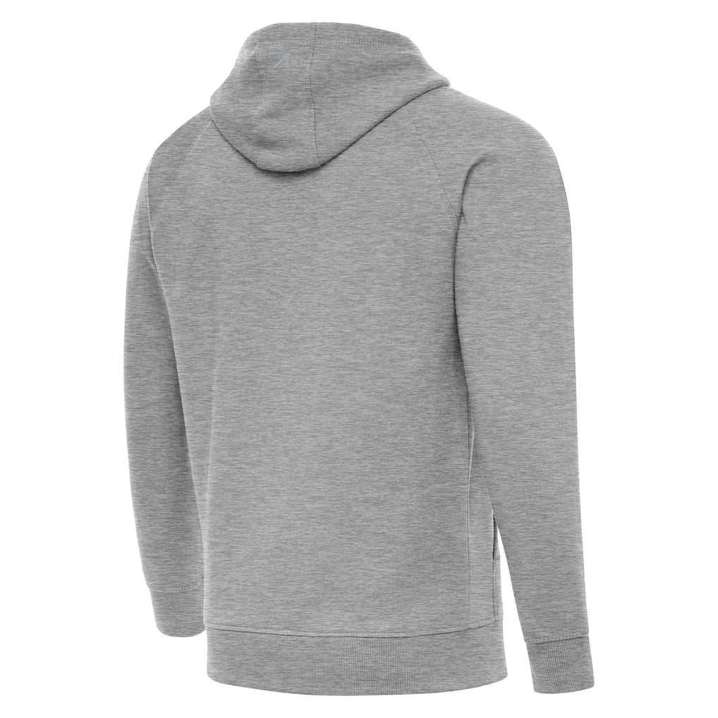 Austin Dillon Antigua Victory Tall Pullover Hoodie - Heather Gray